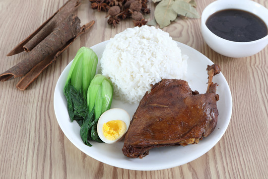 鸭腿饭