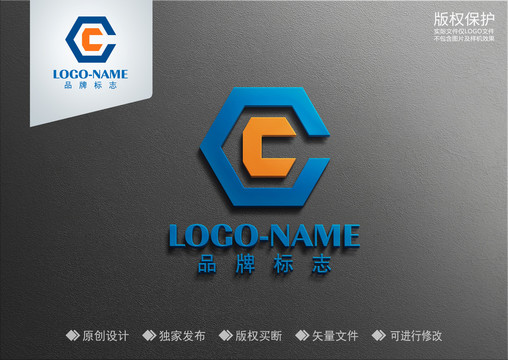 CC字母标志