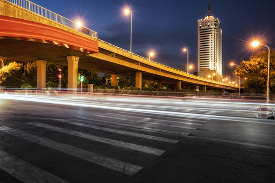 高速公路和桥梁景观