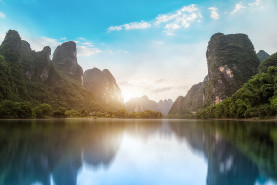 桂林漓江山水风景