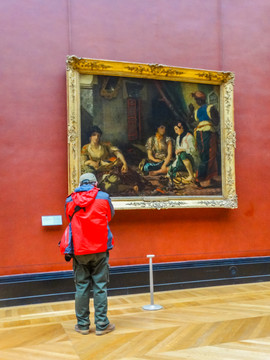 卢浮宫画廊内景