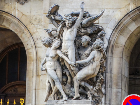 巴黎歌剧院雕塑
