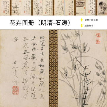 石濤花卉畫(huà)