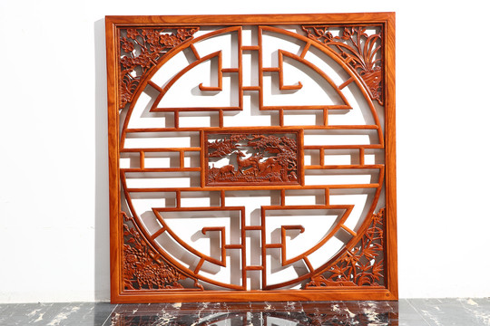 中式古典花格整装装饰窗格