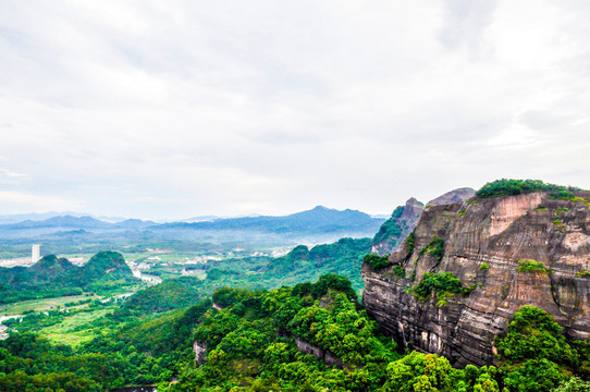 丹霞山山水风景