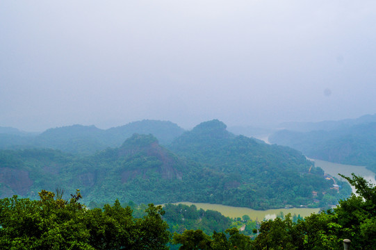 丹霞山山水风景