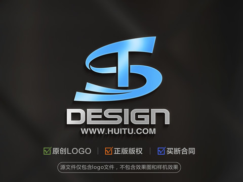 字母ST標志