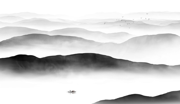 水墨山水