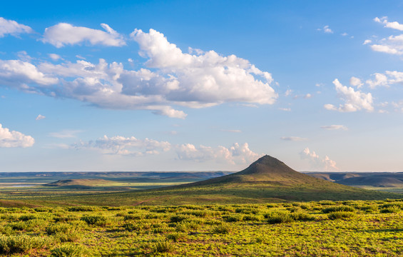 内蒙古乌兰察布草原自然风景