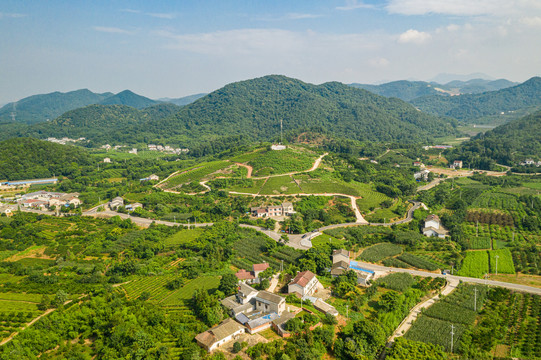 宜都市枝城镇架锅山风光