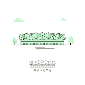 深圳大運(yùn)中心插圖