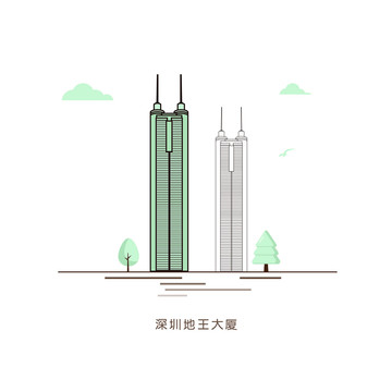 深圳地王大廈插圖