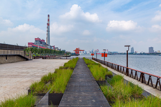 杨浦滨江风景线