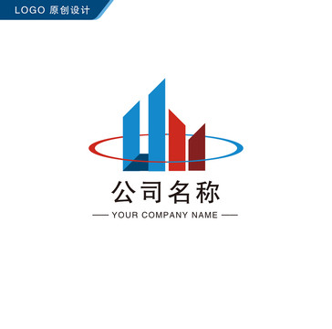 蓝色时尚企业LOGO