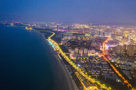 烟台莱山夜景