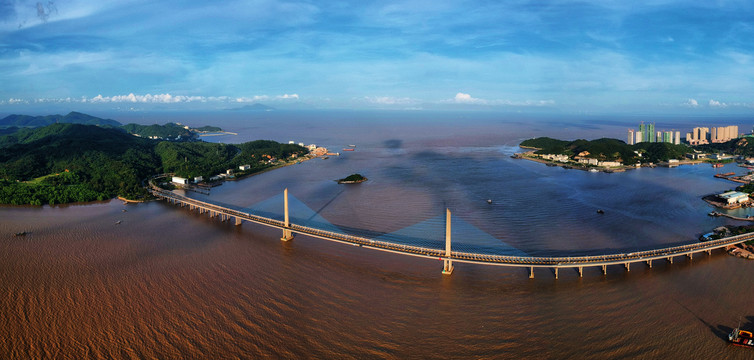 珠海风光之唐家湾淇澳大桥