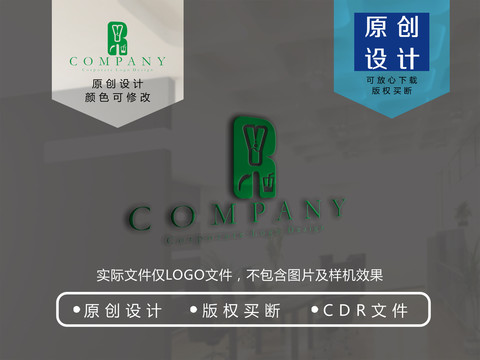 RY字母logo