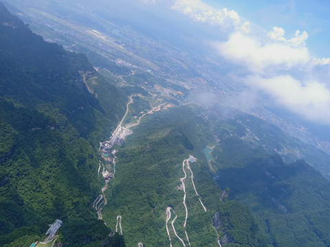 湖南自然风景天门山