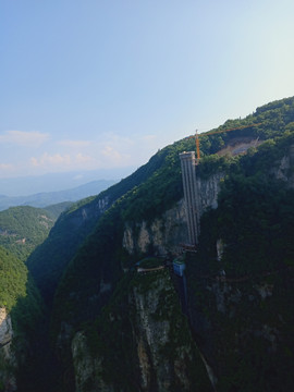 湖南旅游景点天下第一梯