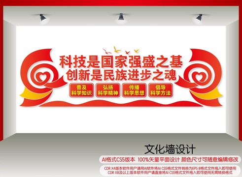 科技創(chuàng)新文化墻