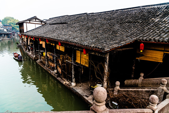 水鄉(xiāng)烏篷船水鄉(xiāng)