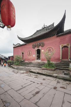 四川泸州尧霸古镇寺庙