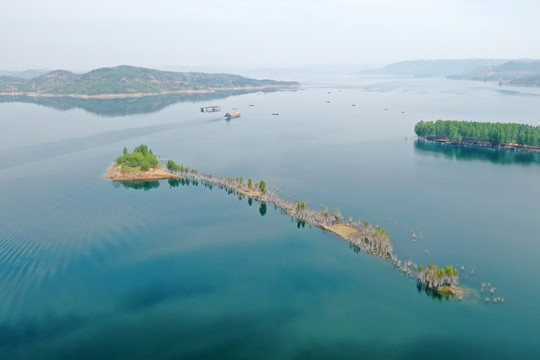 黄河湖泊黄河千岛湖