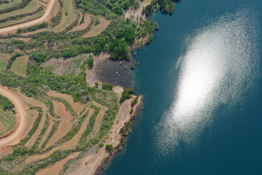 黄河湖泊黄河千岛湖