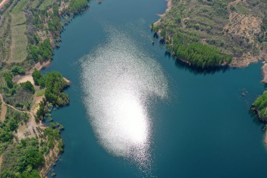 黄河湖泊黄河千岛湖