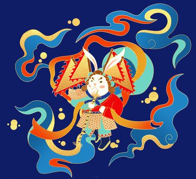 中秋插畫