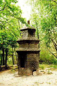 景观园林山水景区