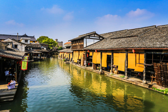 浙江安昌古镇河道