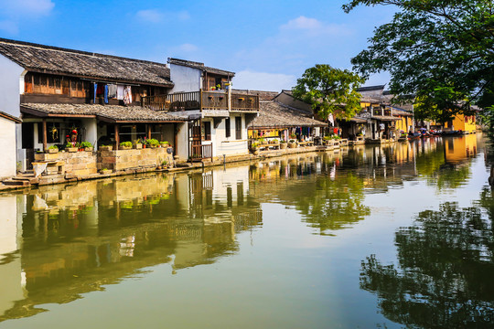 浙江安昌古镇河道