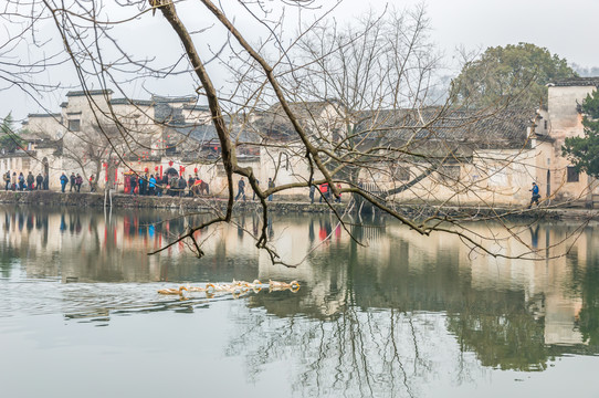 宏村风光