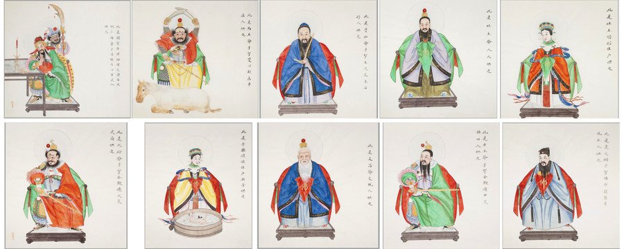 周培春民間神像圖