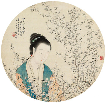 金心蘭羅浮香夢圖