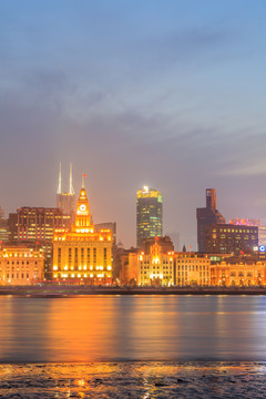外灘萬國建筑夜景