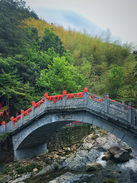 黄山溪流