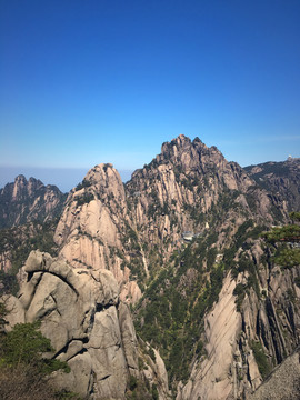 黄山山峰