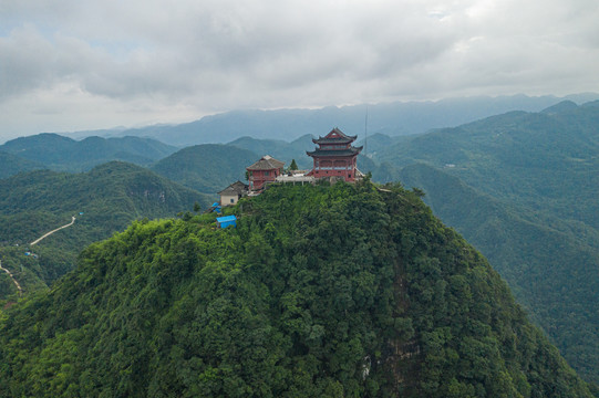 湖北宜都梁山风光