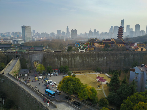 鸟瞰台城