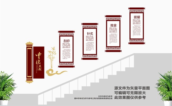 中醫(yī)樓道文化