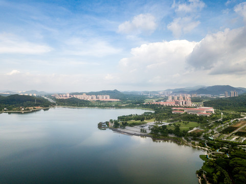 广州市增城区挂绿湖湿地公园