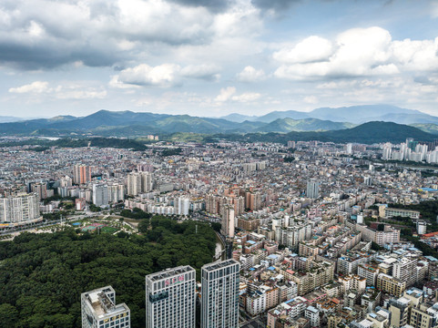 广东省广州市增城区城市风光