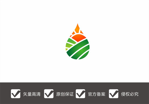 水滴LOGO