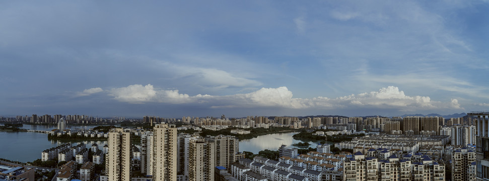 鄂州城市全景