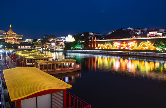 秦淮河夜景