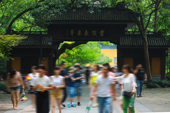 杭州灵隐寺风景