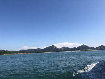 威海海驴岛途中海景高清原创