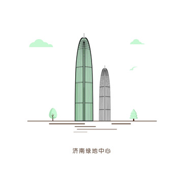濟(jì)南綠地中心插圖